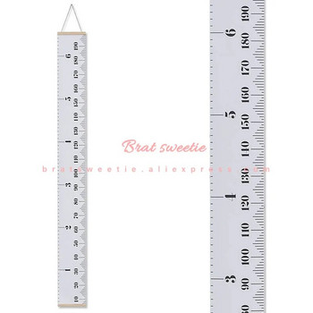 Скандинавски стил Бебе, дете, детска линийка за височина, таблица с размери за растеж на децата, линийка за измерване на височина за детска стая, декорация на дома Арт орнамент