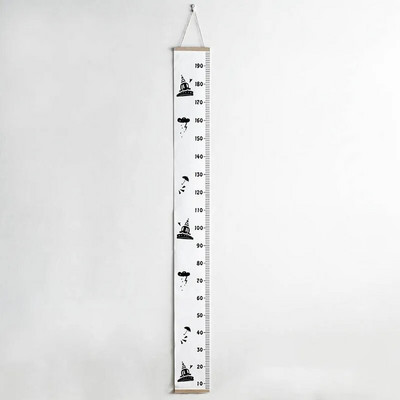Nordic Style Baba Gyerek Gyerek Magasság Vonalzó Gyerekek Növekedési Méret Táblázat Magasság Méret Vonalzó Gyermekszoba Otthoni Dekorációs Művészeti Dísz