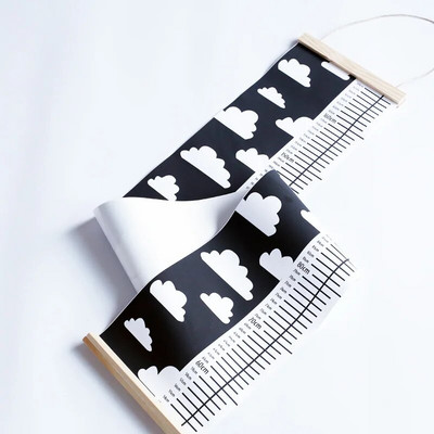 Nordic Style Baba Gyerek Gyerek Magasság Vonalzó Gyerekek Növekedési Méret Táblázat Magasság Méret Vonalzó Gyermekszoba Otthoni Dekorációs Művészeti Dísz