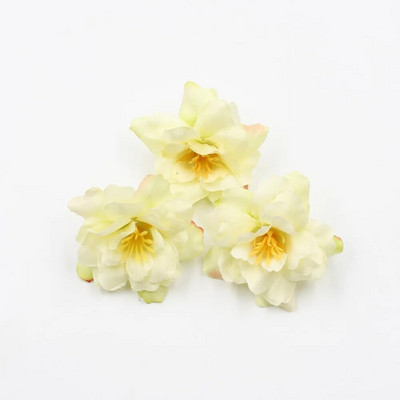 Dzīvīgas 10 gab. Mākslīgā zīda ziedu galviņas Materiāli kāzām Mājas dekors Ziedi Vainags Roku darbs Matadata DIY Aksesuāri KH09