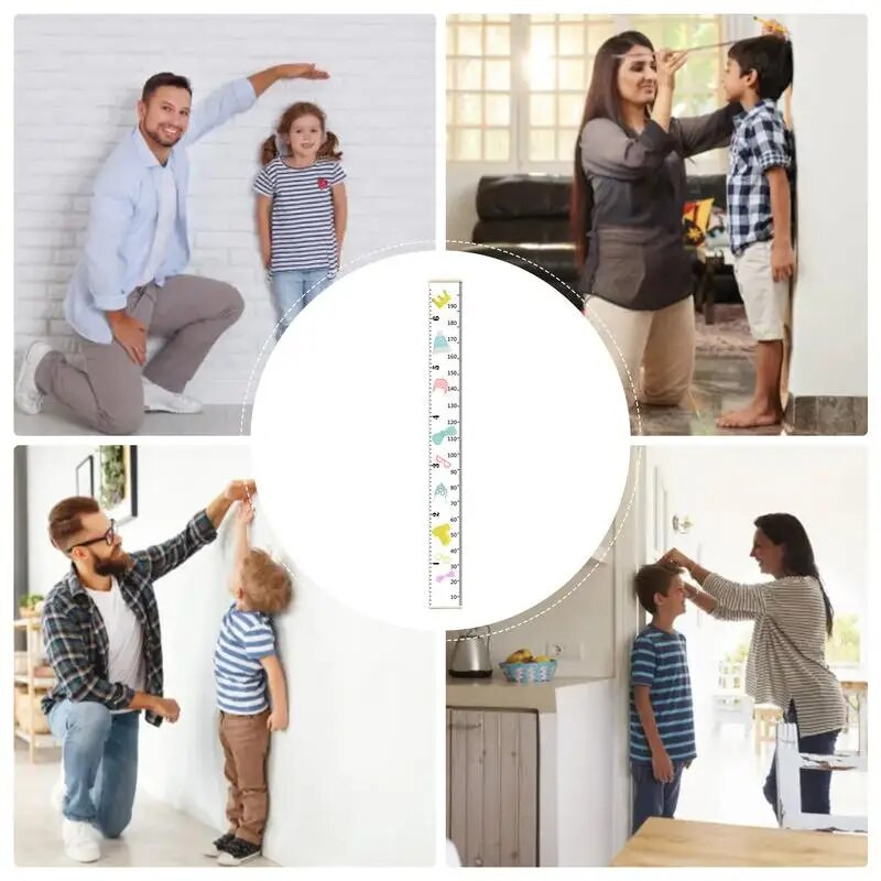Tabel de creștere pentru perete pentru copii Tabel de măsurare pentru perete pentru decorațiuni creative de cameră de joacă Riglă de măsură pentru băieți, fete, copii, pentru camera copiilor