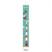 Korisni zidni zidni marker za visinu protiv izbljeđivanja, zidni dekor za visinu za djecu