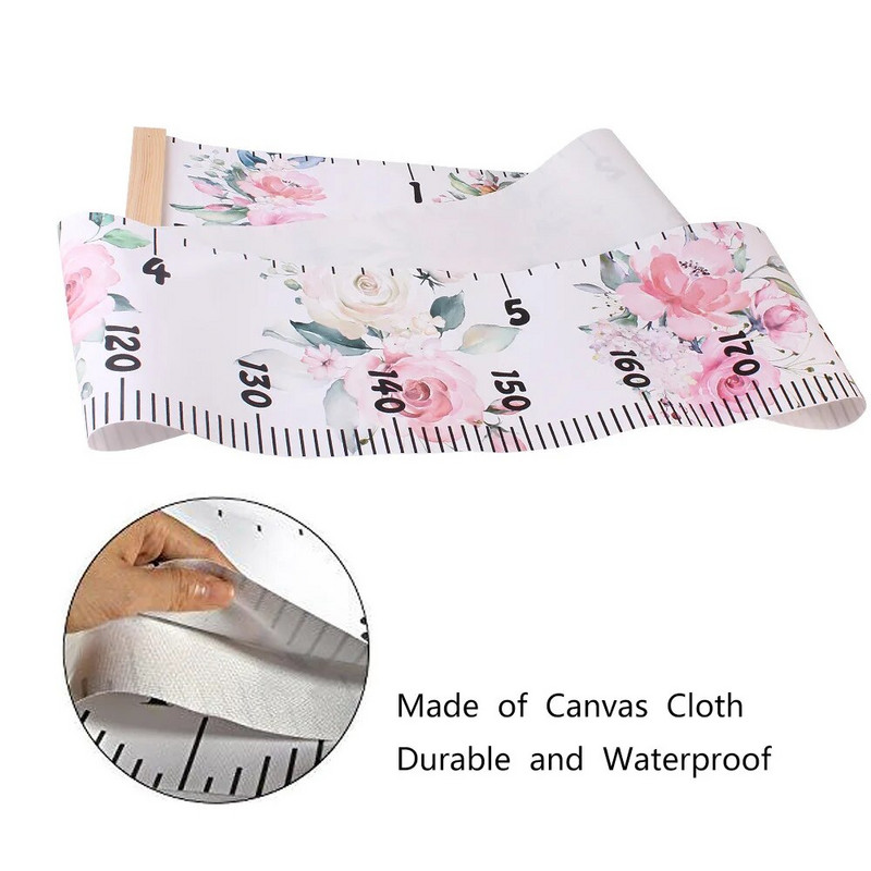 Tipegő gyerekek növekedési magasság vonalzó mérete baba mérőtáblája fali matrica hálószobához