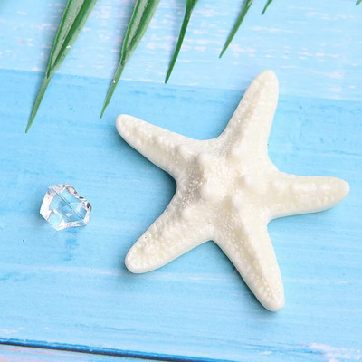 Dekoracija torte u obliku sirene Mini školjka s repom sirene, figurice morskih zvijezda, vrh torte, sirena, rođendanska zabava ispod mora, dekoracija torte