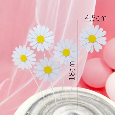 Prekrivači za tortu za sretan rođendan Ukrasi za torte na temu tratinčica i rođendana za rođendane Dekoracije za dječje zabave Pribor za pečenje