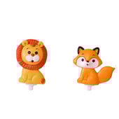 1 PC Gimtadienio Gyvūnų Tortų Papuošimai Įkraunami Džiunglių Gyvūnų Miško Tortų Pamušalai Išleistuvių vakarėliams ir festivaliams