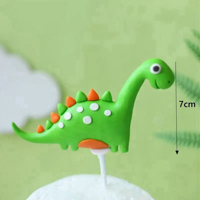 Armas dinosaurusepoisi kooki topper sünnipäevapidu Palju õnne sünnipäevapeo kujundus Lastele kingitused Küpsetamine Baby Shower Tordi kaunistamine