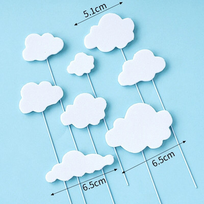 1PC drăguț Avion Cake Topper Desene Animat Elicopter Decor de coacere pentru rechizite La mulți ani Ornamente pentru desert Baby Shower