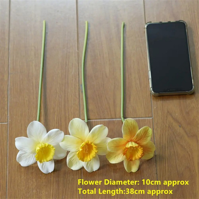 Dekor Dekoracija doma Dnevni boravak Dekoracija vjenčanja Lažno cvijeće Cvijet narcisa Narcis Umjetno cvijeće