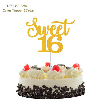Su gimtadieniu Auksinio torto puošmena 13 16 18 21 30 40 50 60 metų gimtadienio torto puošmena suaugusiųjų vakarėlio kepimo deserto dekoro reikmenys
