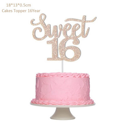 Su gimtadieniu Auksinio torto puošmena 13 16 18 21 30 40 50 60 metų gimtadienio torto puošmena suaugusiųjų vakarėlio kepimo deserto dekoro reikmenys