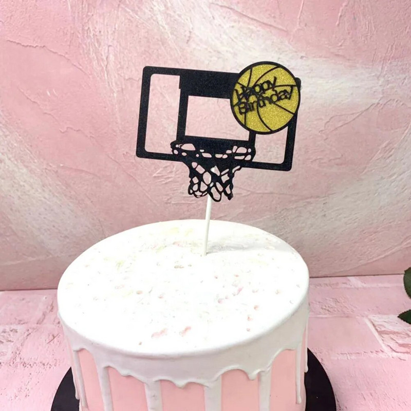 10 DB cilinder gyerek papírpoharak kosárlabda témájú parti dekorációk gyerekeknek tortadíszek