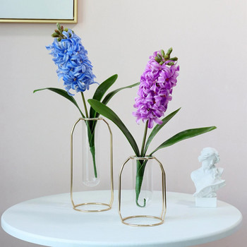 3D Υάκινθος νάρκισσος πλαστικό τεχνητό λουλούδι σε γλάστρα Χειροτεχνία DIY Floral Festival Party Ψεύτικα φυτά Διακοσμητικά λουλούδια