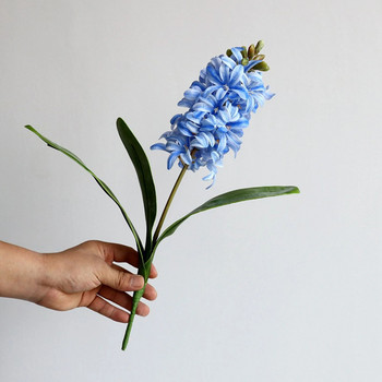 3D Υάκινθος νάρκισσος πλαστικό τεχνητό λουλούδι σε γλάστρα Χειροτεχνία DIY Floral Festival Party Ψεύτικα φυτά Διακοσμητικά λουλούδια