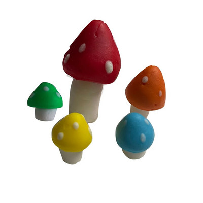 Woodland Forest Animal Cake Toppers Baby Shower Γενέθλια Woodland Θέμα Διακοσμήσεις πάρτι Bear Squirrel Fox Hedgehog Mushroom