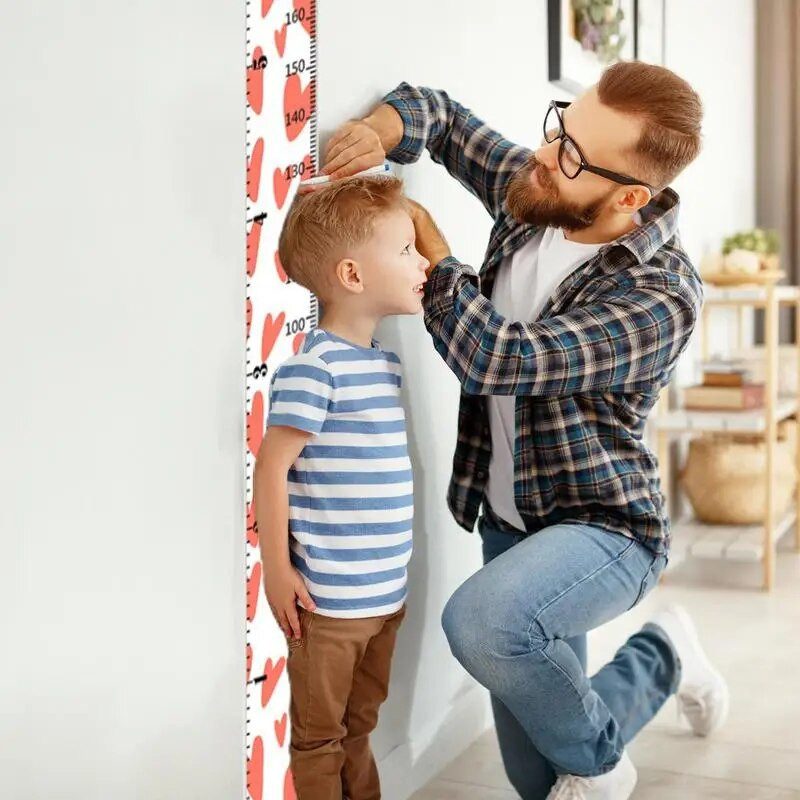 Tablica rasta za djecu Mala djeca Mjerna tablica za zid Kreativno uređenje igraonice Mjerno ravnalo za dječake Djevojčice Djeca za dječju sobu