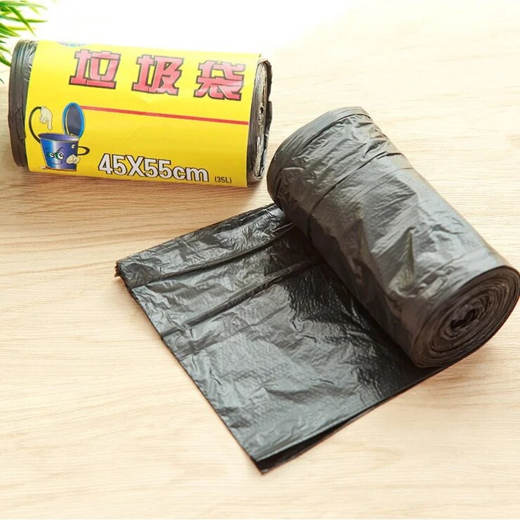 Vreće za smeće Mini jednokratni tip s ravnim vrhomb Vreće za smeće Za kantu za smeće Male plastične vrećice za smeće