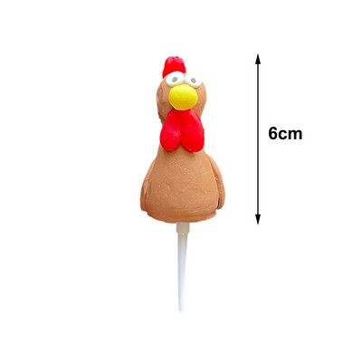 Farm Animals Preljev za torte za djevojčice Ružičasti ukrasi za rođendansku zabavu Preljevi za kolače Dekoracija poklona za djecu