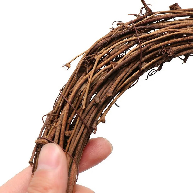 8-30 CM Ramadano dekoravimas Eid vestuvių vainiko puošmena girliandos medžiaga rotango vainikas „Pasidaryk pats“ vainikas „Sepak Takraw“ vakarėlio dekoravimas