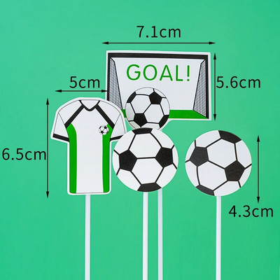 Football Cake Topper Decor Soccer Boy First Happy Birthday Boy Decor Footbal Cake Topper Soccer Treat Θέμα Επιδόρπιο Διακόσμηση