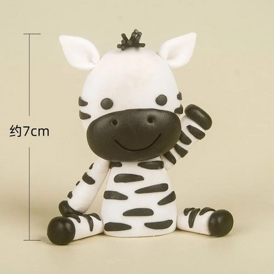 Džungliloomade koogikaunistused Metsloomad Lõvi Ahv elevant Sebra Kaelkirjak Koogitops Metsikute Laste sünnipäevapeokaunistus