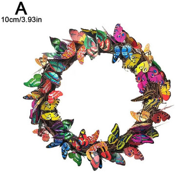 Simulacija leptira Vijenac od prave vinove loze Proljetni viseći privjesci Cvjetni dekor za svadbenu zabavu