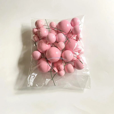 20 ΤΕΜ Σετ κέικ κάλυμμα μπάλας 2cm-4cm Spheres DIY Διακόσμηση τούρτας γενεθλίων για Party Celebrate Wedding Glitter Balls