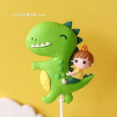 Pribor za pečenje dinosaura Zabava Sretan rođendan Jungle Safari Zabava Dino Dekor za tortu Jurassic World Pečenje torte Kids Boy