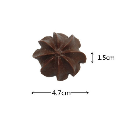 Изкуствена бисквитка Изкуствен модел на бисквитка Домашна симулация Бисквита Храна Торта Десерт Печене Кухненска декорация Маса Прозорец Реквизит за снимки