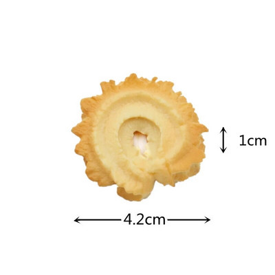 Изкуствена бисквитка Изкуствен модел на бисквитка Домашна симулация Бисквита Храна Торта Десерт Печене Кухненска декорация Маса Прозорец Реквизит за снимки
