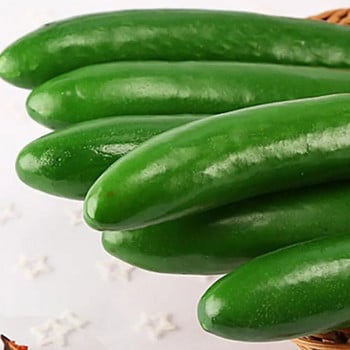 Simulation Vegetable Realistic Χωρίς μαρασμό Photography Props Simulation Foam Model Cucumber για τραπεζαρία