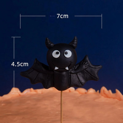 Halloween Witch Cake Topper Happy Halloween Party Decoration Supplies Girl Ghost House Cupcake Toppers Инструменти за декориране на торти