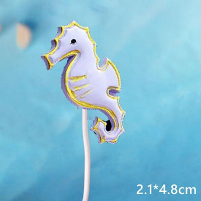 Fish Animal Cake Topper Decor Birthday Cake Under The Sea Party Mermaid Party 1st First Birthday Party Decor Kids Baby Shower