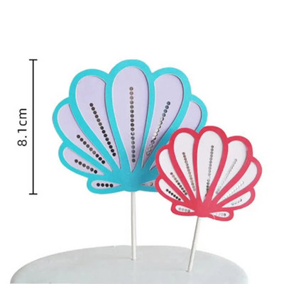 Fish Animal Cake Topper Decor Birthday Cake Under The Sea Party Mermaid Party 1st First Birthday Party Decor Kids Baby Shower