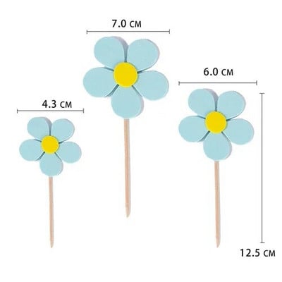 Uued printsessi koogikaunistused Lapsed 1. sünnipäevapeo tordikatted Makarooni värvi õhupalliga tüdruku kinkekarp lilledega beebi dušš