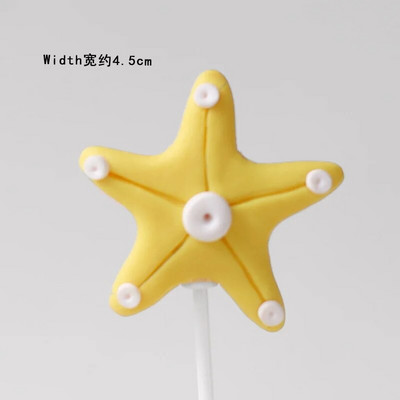 Mermaid Decorations Ocean World Girl Cake Topper Γενέθλια Επιδόρπιο Fish Tail Ακρυλικό για παιδικά πάρτι γενεθλίων Προμήθειες Δώρο