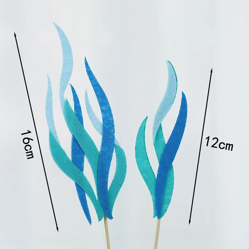 Dekorácie na tortu s motívom morskej panny, oceánsky svet, dievča, ozdôbka na tortu, narodeninový dezert, rybí chvost, akryl, pre detské narodeninové potreby, darček