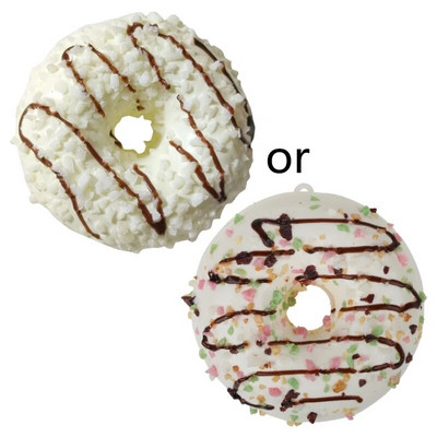 Изкуствена поничка Реалистичен изкуствен десерт Играчка Хранителни торти Декорации за парти с понички Новогодишно парти Консумативи Угода