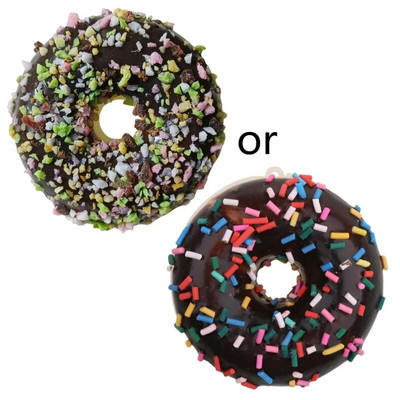 Изкуствена поничка Реалистичен изкуствен десерт Играчка Хранителни торти Декорации за парти с понички Новогодишно парти Консумативи Угода