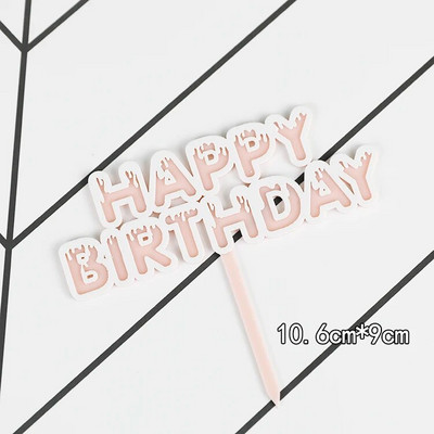 Slatka djevojčica ili dječak i ždral Dekoracija Sretan rođendan Prekrivač torte za Dan djeteta Potrepštine za zabavu Slatki darovi