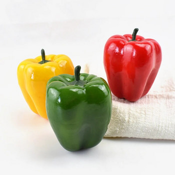 Simulation Red Pepper Foam Fake Vegetable Creative Decorative DIY Artificial Chili for Home Decor Photography Prop