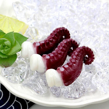 Προσομοίωση Squid Fake Food Μοντέλο θαλασσινών Αξεσουάρ μπάρμπεκιου Διακόσμηση παραθύρου Κουζίνα Φωτογραφία Διακόσμηση σπιτιού
