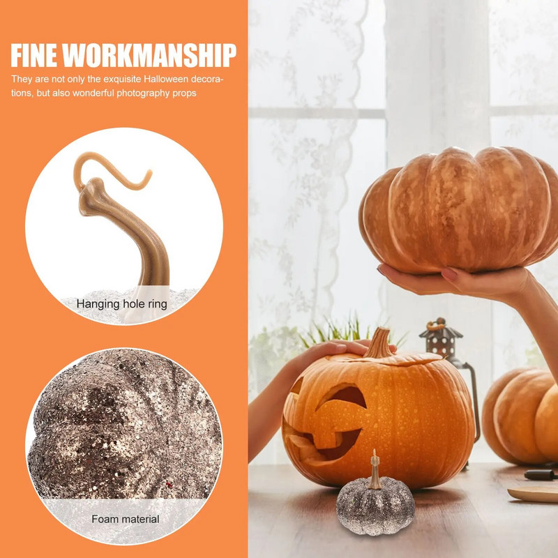 Articole Decorative Dovleac Agățat Ornament Ornamente de Halloween Ornamente Dovleci Artificiali