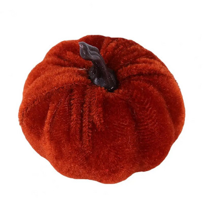 Moliūgų ornamentas Lengvai prižiūrimas dekoratyvinis ryškiaspalvis Happy Thanksgiving Simuliacinis audinys Moliūgų vakarėlio dekoras svetainei