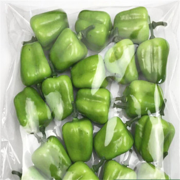 20 ΤΕΜ. Τεχνητή φυτική ντομάτα αγγούρι πατάτας πιπεριά αφρός πλαστικό προσομοίωσης λαχανικό μοντέλο Fake Vegetable