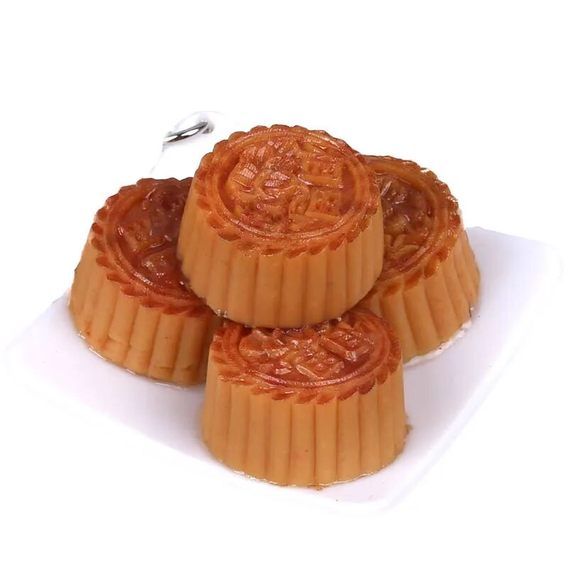 Модел на изкуствена симулация Mooncake Fake Moon Cake Food Toy Zero Food Film Телевизионен реквизит за снимане Декоративна смола