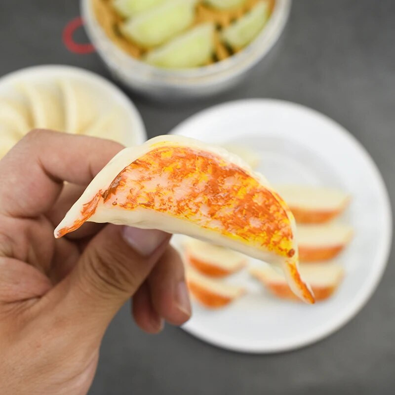 Simulacija Pržene knedle Knedle Model Lažne knedle Kuhane knedle Hrana Doručak Trgovina Kuhinja Kućni dekor Rekviziti Igračke