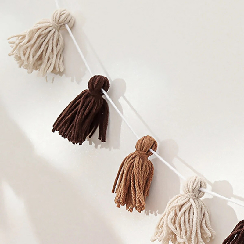 1vnt vilnonių kutų plaukų kamuoliukų vėliavėlių gimtadienio vakarėlio reikmenys 1vnt vilnonių kutų plaukų kamuoliukų vėliavėlių gimtadienio vakarėlio reikmenys