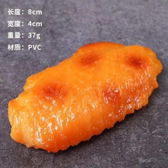 Simulacija modela pržene piletine, rekvizit za fotografije hrane, umjetni hamburger, lažna torta od pomfrita, dekoracija izloga trgovine brze hrane