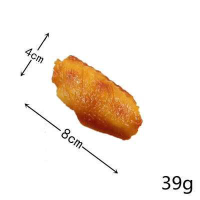 Simulirana hrana roštilj pileća krilca meso model hrana jela za igru prikaz uzoraka igračke u vrtiću rekviziti za fotografije